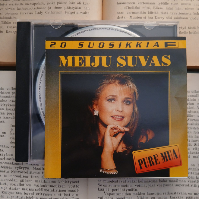 Meiju Suvas - 20 suosikkia: Pure mua (CD)