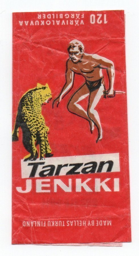 Purkkakääre Tarzan Jenkki Purukumikääre