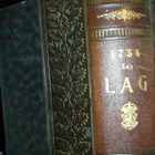 R. Idestam : 1734 ÅRS LAG  ( 1 p. 1902 ) sis. postikulut - pikkukuva 5
