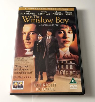 Winslown kunnia (The Winslow Boy, 1999) dvd suomi-txt