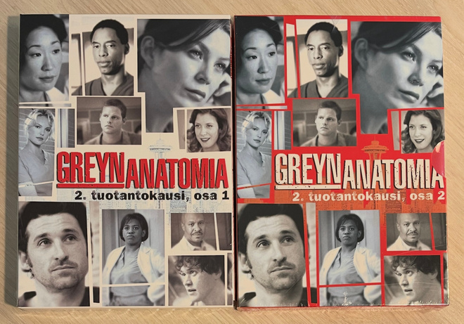 Greyn anatomia: Kausi 2 (2005-2006) 8DVD (UUSI)