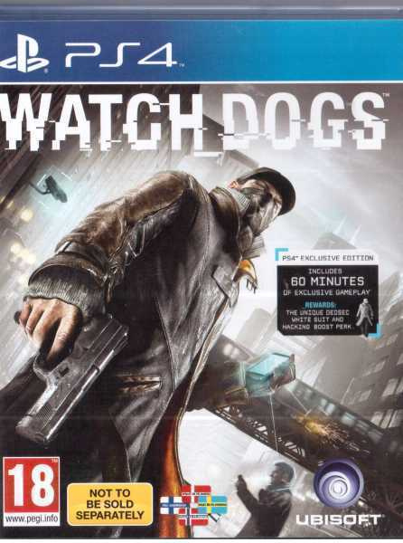 Watch Dogs(uudenveroinen) ps4 Peli