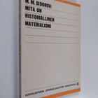 M. M. Sidorov : Mitä on historiallinen materialismi - pikkukuva 1