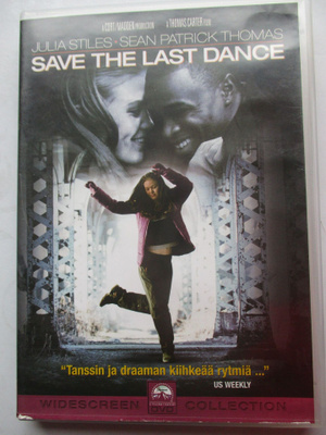 SAVE THE LAST DANCE Tanssin Draamaa ja kiihkeää rytmiä DVD