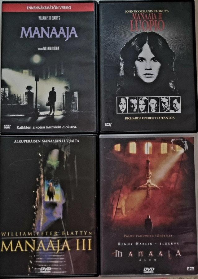 MANAAJA 1-3 + MANAAJA ALKU DVD