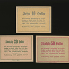 Itävalta 10, 20, 50 Heller, Wolfpassing 1920 - pikkukuva 2
