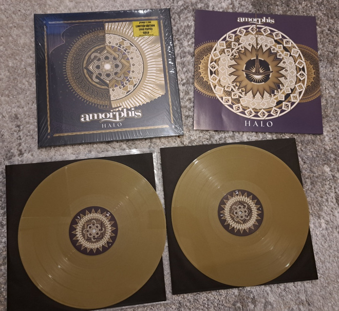 Amorphis – Halo LP (limited 2000 copies gold vinyl)