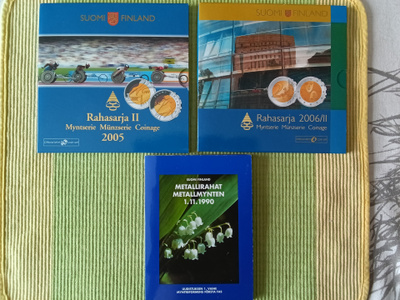 3. KPL. SUOMI. RAHA SARJAA 1990, 2005 /II . JA 2006 / II