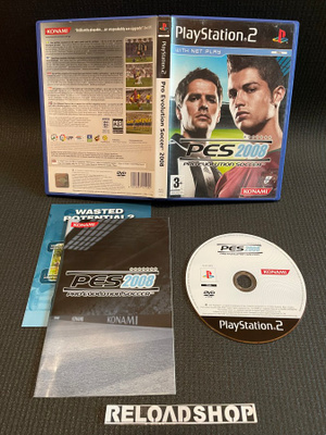 Pro Evolution Soccer 2008 - Nordic PS2 - CIB