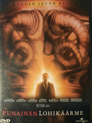 PUNAINEN LOHIKÄÄRME DVD