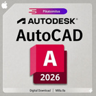 AutoCAD 2026 | macOS | 1 vuoden lisenssiavain - pikkukuva 1