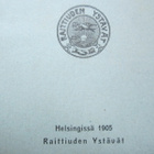 MATTI HELENIUS RAITTIUDEN YSTÄVÄT VUODELTA 1905 - pikkukuva 2