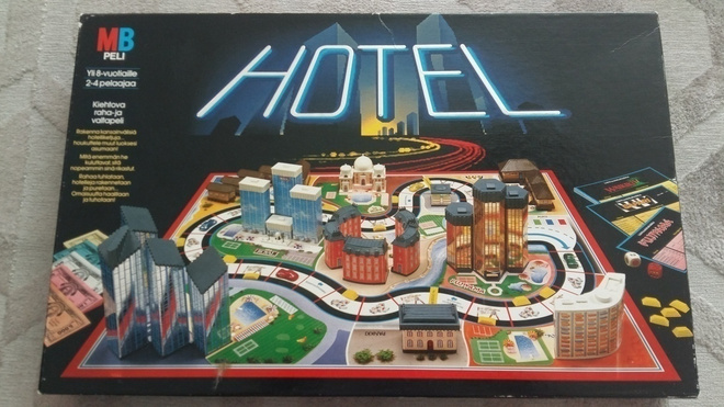 Hotel - lautapeli, alkuperäinen ( MB - peli )