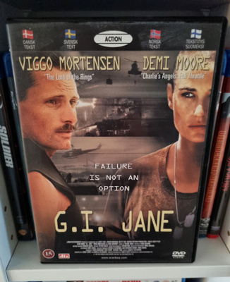 G.I. Jane (Demi Moore, ohj. Ridley Scott, 1997) DVD