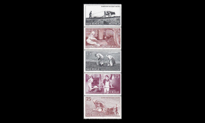 Ruotsi 815-9hb ** Pohjoismainen museo 100v (1973)