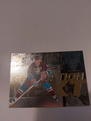 1996-97 Upper Deck Generation Next #X16 Koivu/Teemu Selänne