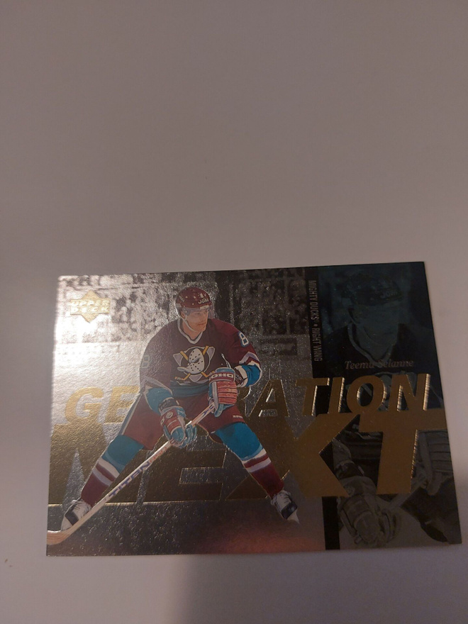 1996-97 Upper Deck Generation Next #X16 Koivu/Teemu Selänne