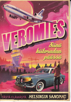 Veromies. Siinä kiitoradan päässä , Helsinki.  e277