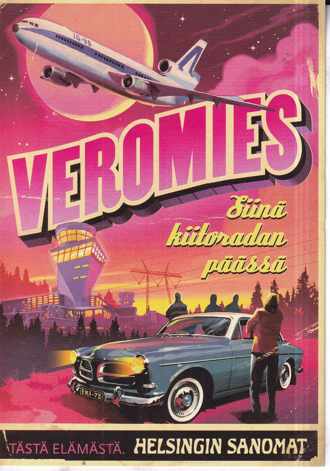 Veromies. Siinä kiitoradan päässä , Helsinki.  e277