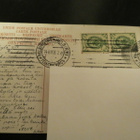 KIVAKKAKOSKI OULANGANJOESSA 1908 KULKENUT KORTTI - pikkukuva 2