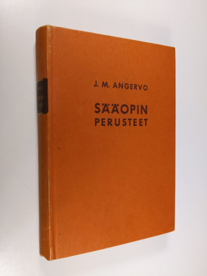 J. M Angervo : Sääopin perusteet