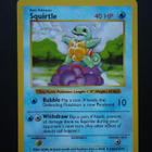 Pokemon kortti Shadowless Squirtle Base set - pikkukuva 1