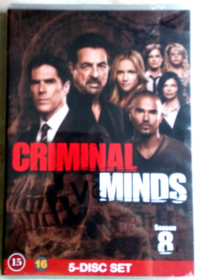 Criminal minds 8.kausi , uusi kelmuissa , suomi text