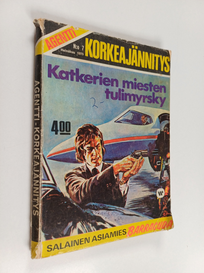 Korkeajännitys n:o 7/1975 : Katkerien miesten tulimyrsky