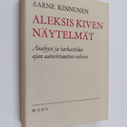Aarne Kinnunen : Aleksis Kiven näytelmät : Analyysi ja ta... - pikkukuva 1