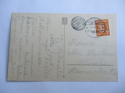 1943 Padasjoki nrol kortilla