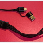 3 in 2 USB-monitoimijohto puhelimille ja tabeille #28346 - pikkukuva 2