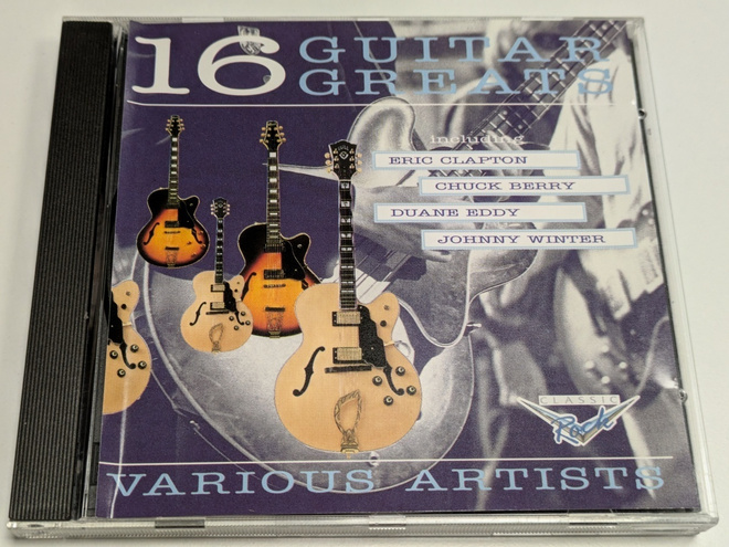 16 Guitar Greats (CD) NEAR MINT!! Eric Clapton Chuck Berry