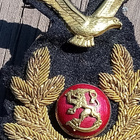 SA-ilmailukokardi. Ehjät laattapiikit. Kokardin koko: 83 mm. - pikkukuva 4