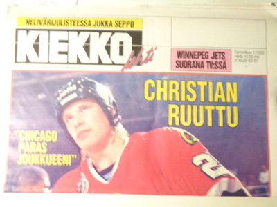 Kiekkolehti Nro 1/1993 (4.12)