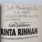 Antti Juutilainen : Rinta rinnan : suomenruotsalaisten jo... - pikkukuva 3
