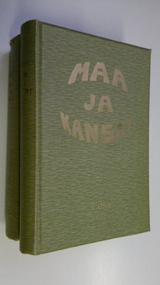Johan Evert Rosberg : Maa ja kansat : kuvitettu maantiede...