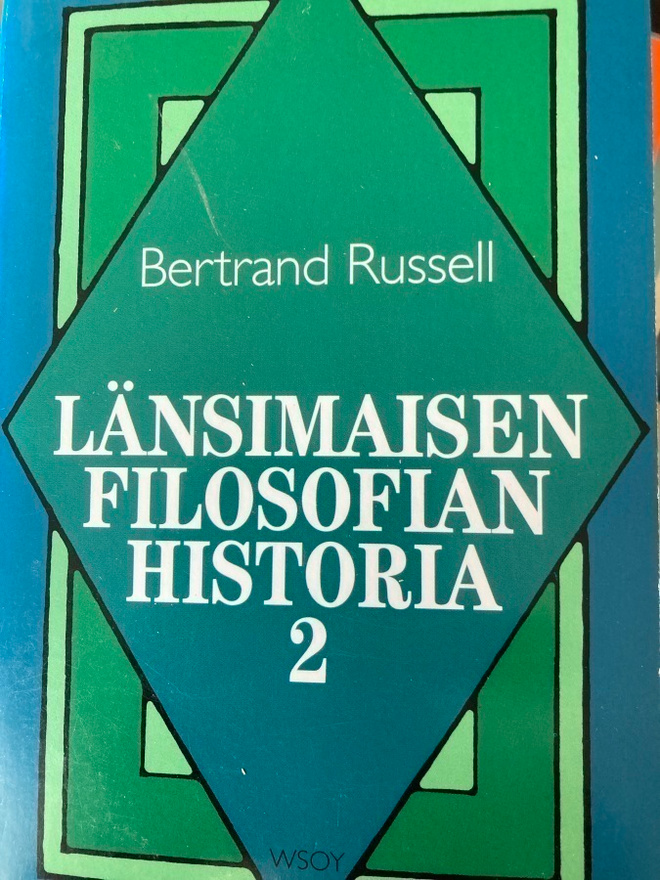 RUSSELL: LÄNSIMAISEN FILOSOFIAN HISTORIA 1-2
