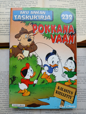 Aku Ankan taskukirja 232: Pokkana vaan