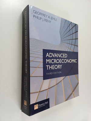 Geoffrey A. Jehle : Advanced microeconomic theory