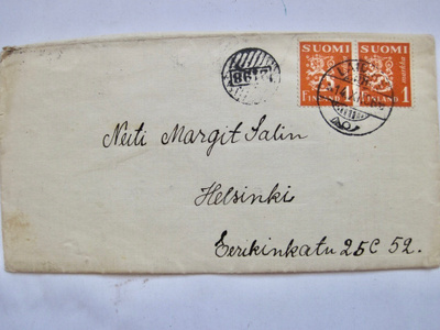 VANHA Kuori Numeroleima 2198 + Laidike 1936