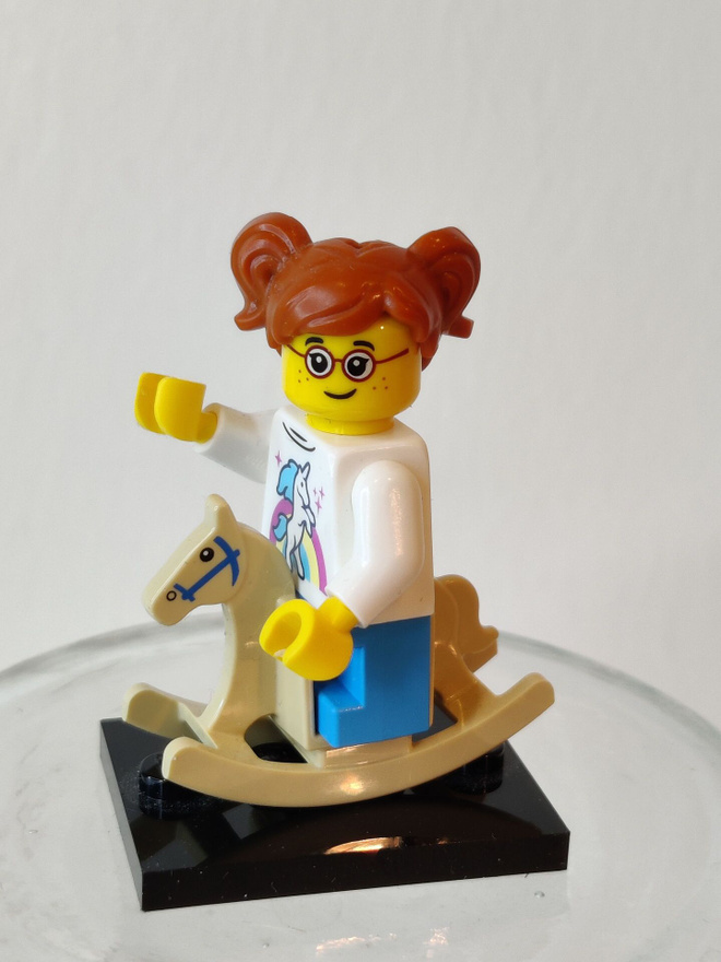 Lego Rockin Horse Rider keräily figuuri