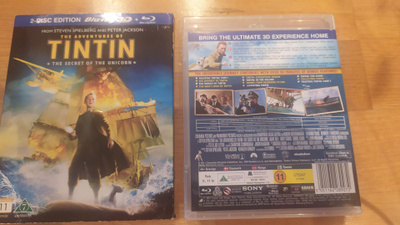 Tintin 3D & Bluray