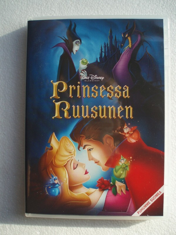 Prinsessa Ruusunen Disney klassikko DVD