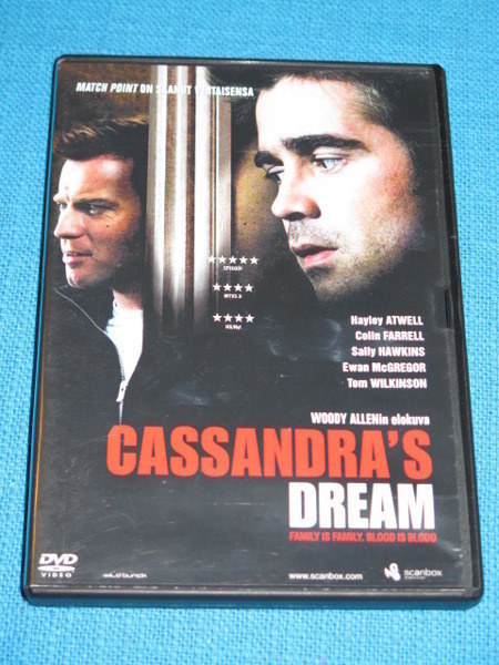 Dvd - Cassandra's Dream - Woody Allen -elokuva