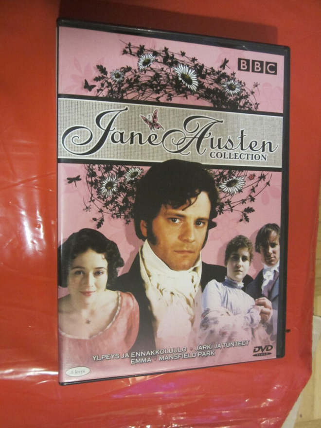 JANE AUSTEN KOKOELMA 4 KLASSISTA MINISARJAA ( 8dvd )