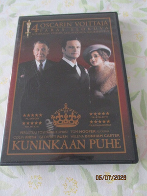 KUNINKAAN PUHE (DVD) COLIN FIRTH