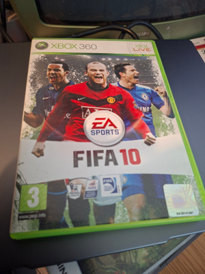 XBOX 360 Fifa 10 + kotelo + ohjeet