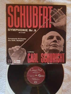 Schubert -Symphony Nº 9 -Carl Schuricht LP