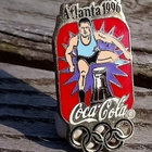 Atlanta -1996 Pinssi, Kookas. Halkaisija - 33mm. Hyväkuntoin - pikkukuva 1