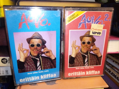 C-KASETTI AUVO :  ERITTÄIN KLIFFAA 1-2 ( SIS POSTIKULU)